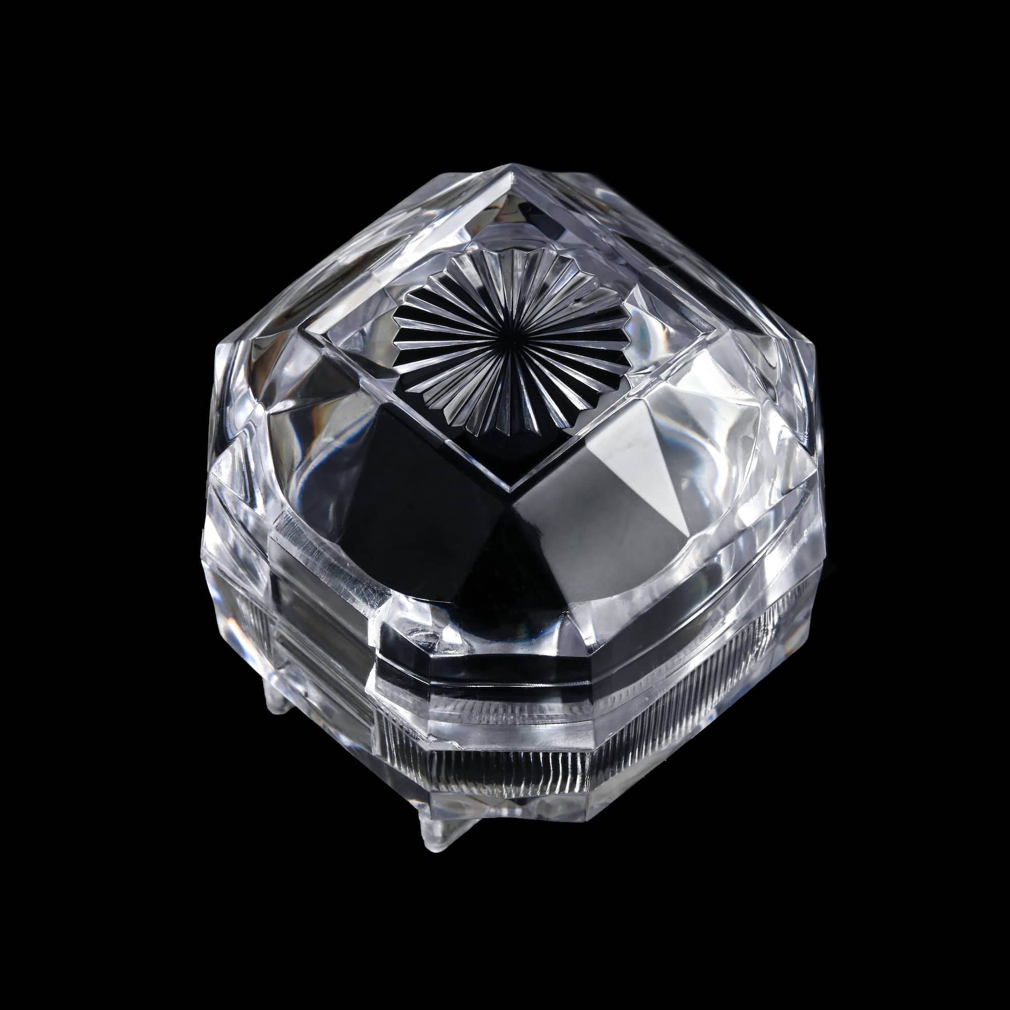 Clear Acrylic Ring Box by Bead Landing™